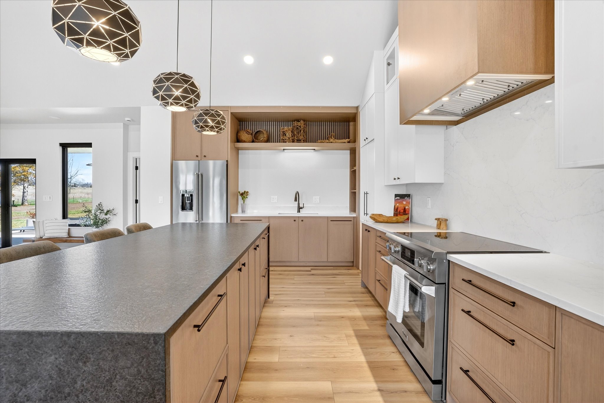 Handcrafted cabinet detail - Millwood Cabinetry