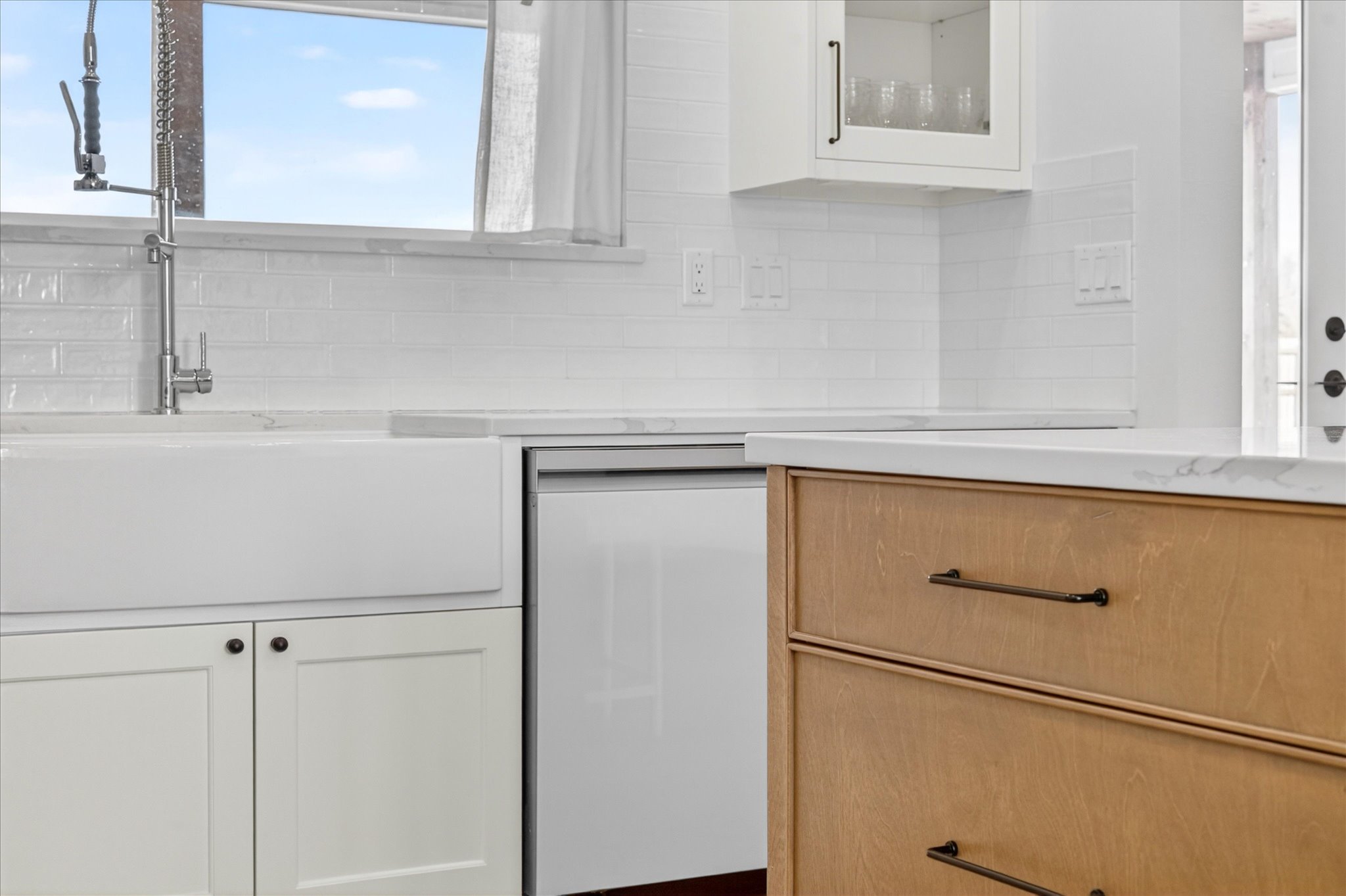 Custom cabinet finish detail - Millwood