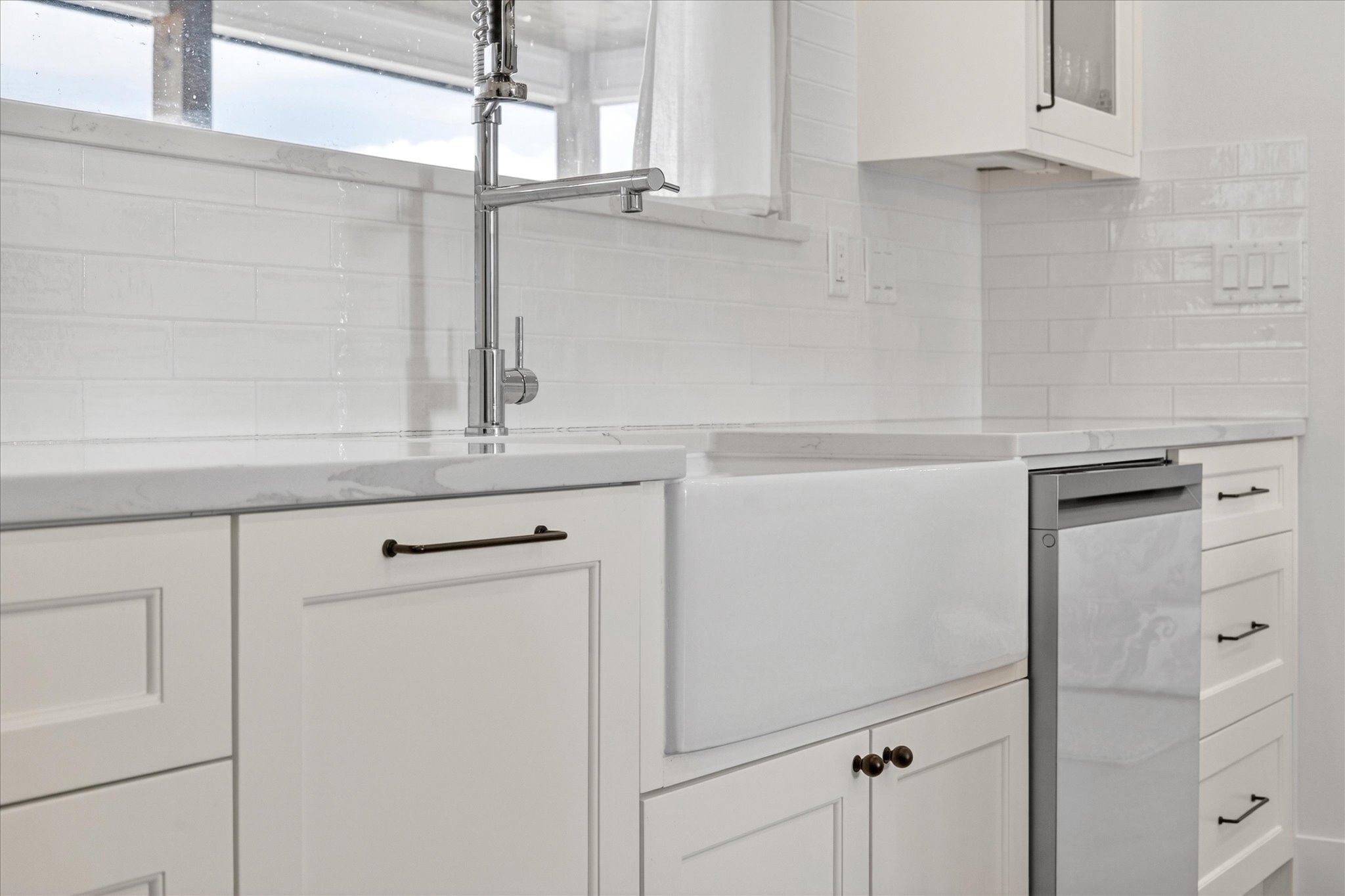 Luxury cabinetry installation project