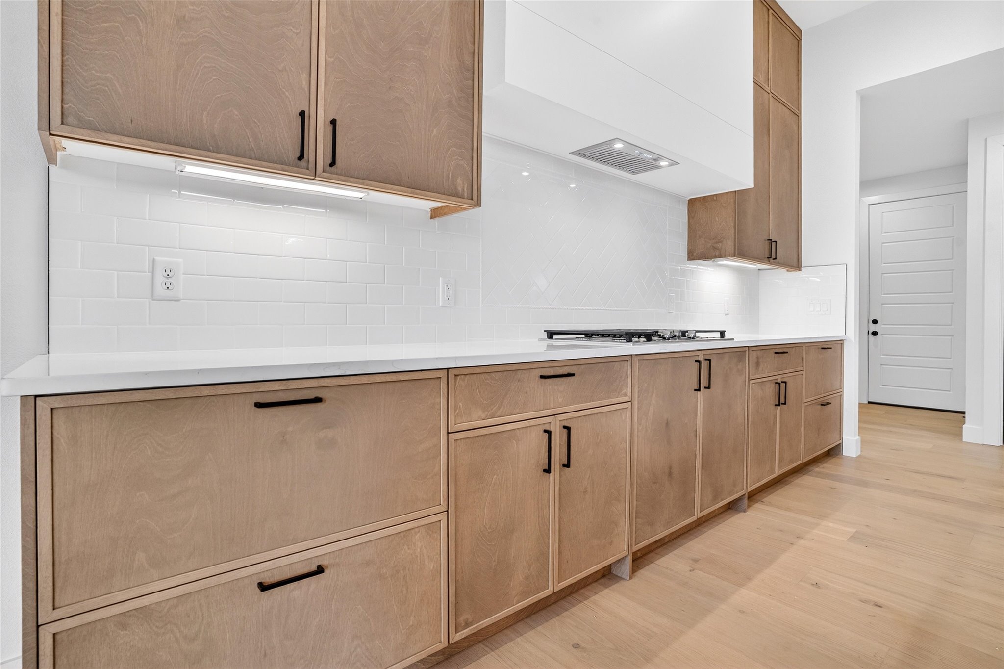 Bespoke cabinetry finish detail