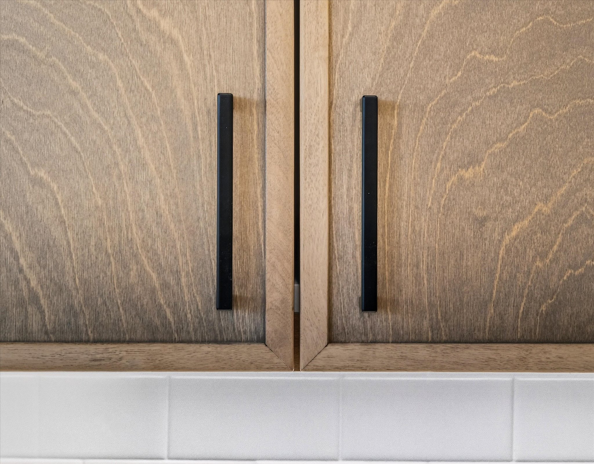 Premium cabinet hardware detail